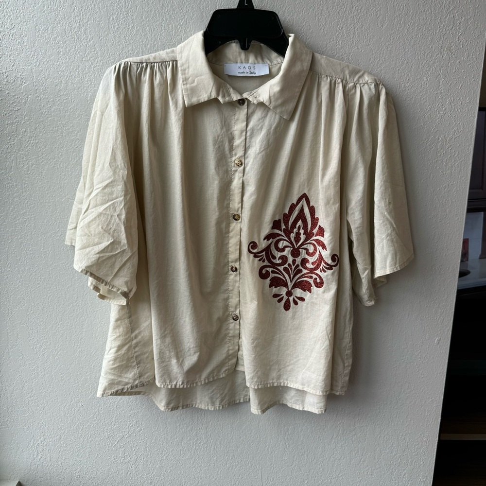 KAOS Button Front top size medium - Picture 1 of 9